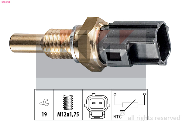 Senzor,temperatura lichid de racire 530 294 KW
